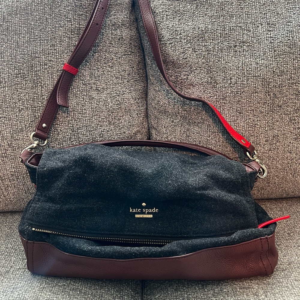 Kate Spade wool handbag